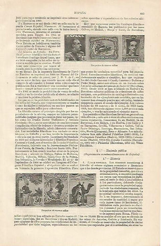LAMINA ESPASA 10216: Proyectos de nuevos sellos de España
