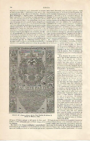 LAMINA ESPASA 10259: Portada de Las Siete Partidas de Alfonso X