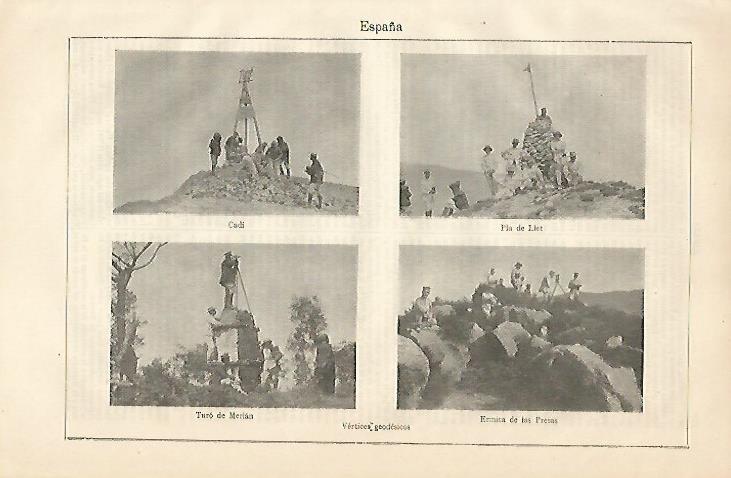 LAMINA ESPASA 10331: El Cadi Pla de Llet Turo de Merlan y Ermita de las Presas