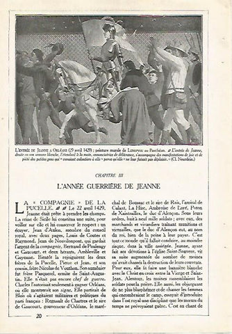LAMINA 4492: La entrada de Juana de Arco a Orleans (1429)