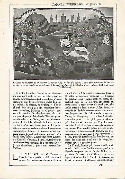 LAMINA 4497: Batalla de Rouvray (1429)
