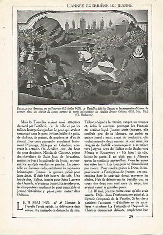 LAMINA 4497: Batalla de Rouvray (1429)