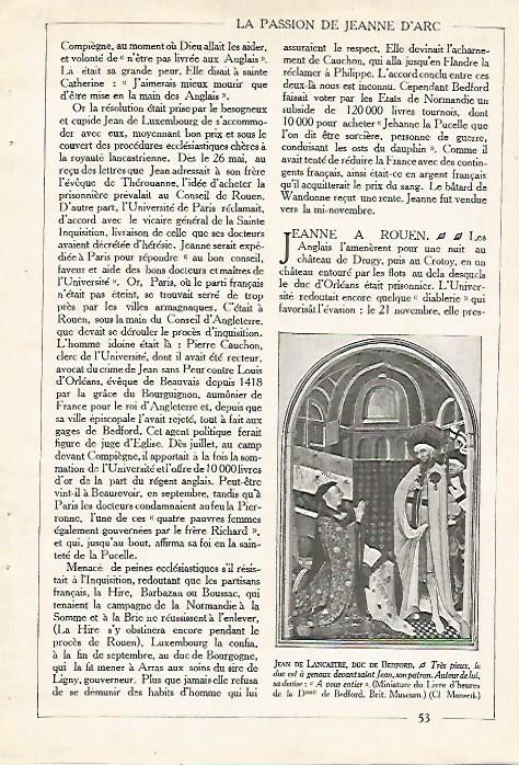 LAMINA 4509: Jean de Lancastre duque de Bedford