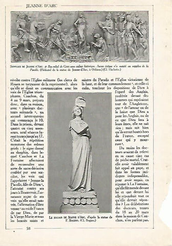 LAMINA 4511: Suplicio de Juana de Arco