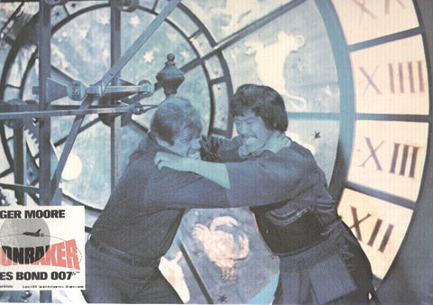 Caratula de cine: JAMES BOND 007: MOONRAKER, (numerado 02 en trasera)
