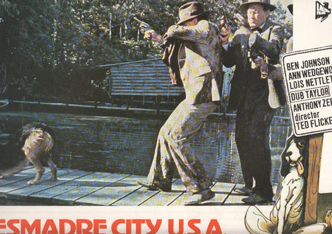 Caratula de cine: DESMADRE CITY U.S.A / Soggy Bottom USA, (numerado 01 en trasera)