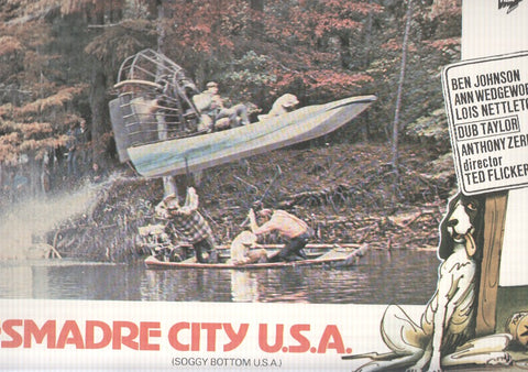 Caratula de cine: DESMADRE CITY U.S.A / Soggy Bottom USA, (numerado 06 en trasera)