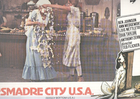 Caratula de cine: DESMADRE CITY U.S.A / Soggy Bottom USA, (numerado 08 en trasera)