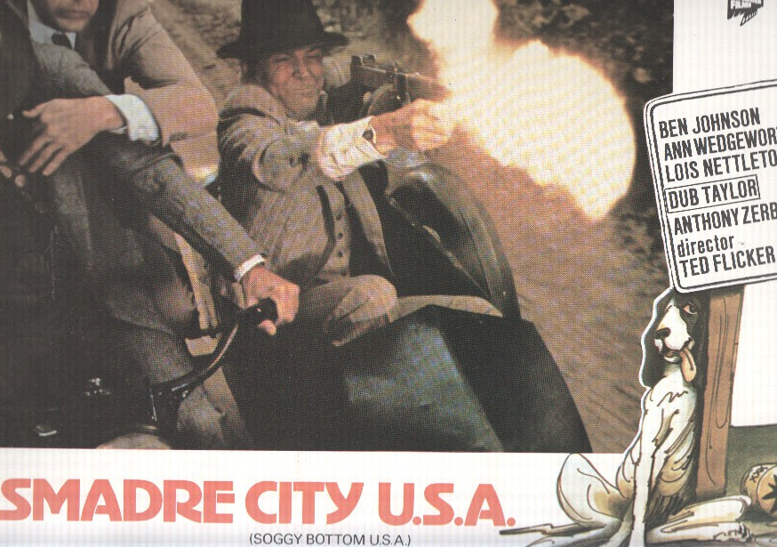Caratula de cine: DESMADRE CITY U.S.A / Soggy Bottom USA, (numerado 10 en trasera)