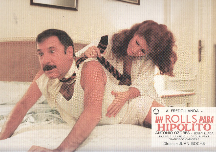 Caratula de cine: UN ROLLS PARA HIPOLITO, (numerado 06 en trasera)