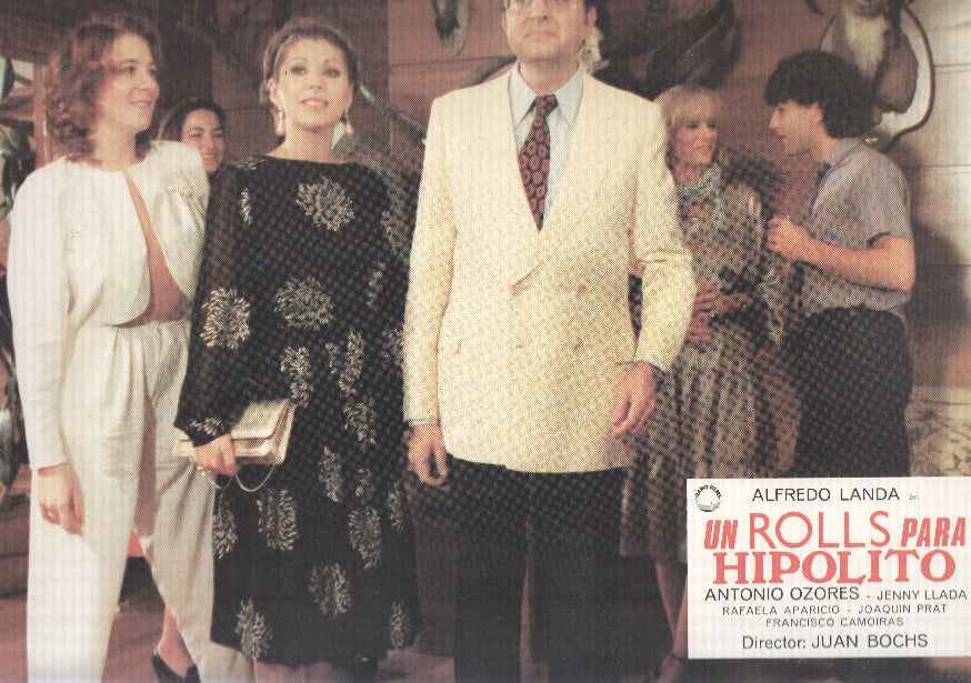 Caratula de cine: UN ROLLS PARA HIPOLITO, (numerado 07 en trasera)