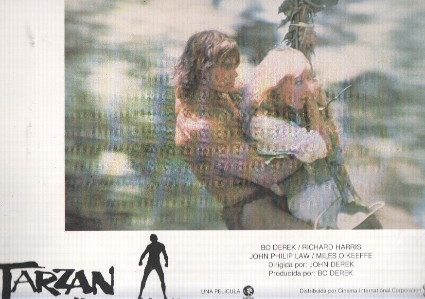 Caratula de cine: TARZAN: EL HOMBRE MONO / Tarzan: The Ape Man, (numerado 01 en trasera)