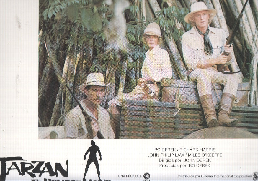 Caratula de cine: TARZAN: EL HOMBRE MONO / Tarzan: The Ape Man, (numerado 09 en trasera)