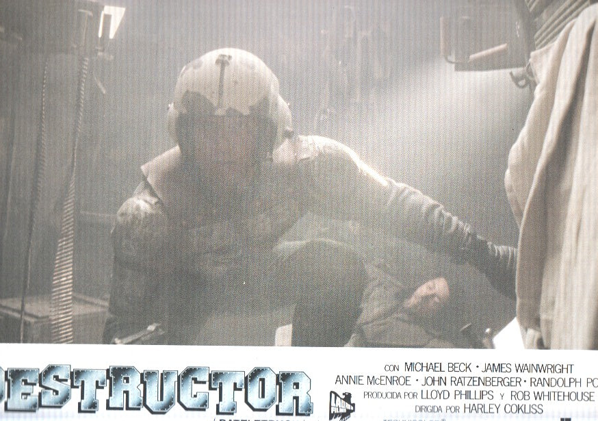 Caratula de cine: DESTRUCTOR / Battletruck, (numerado 11 en trasera)