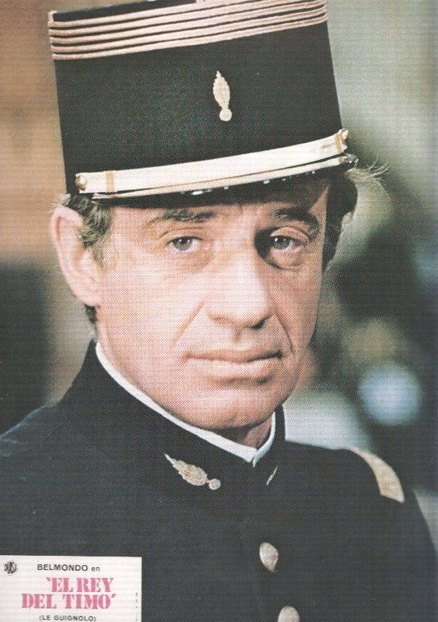 Caratula de cine: EL REY DEL TIMO / Le guignolo, (numerado 09 en trasera)