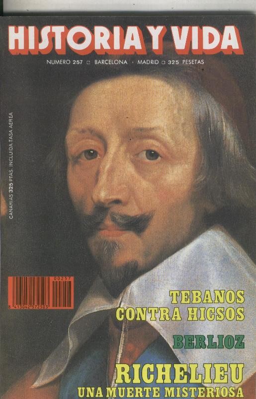 Historia y Vida numero 257: Tebanos contra Hicsos