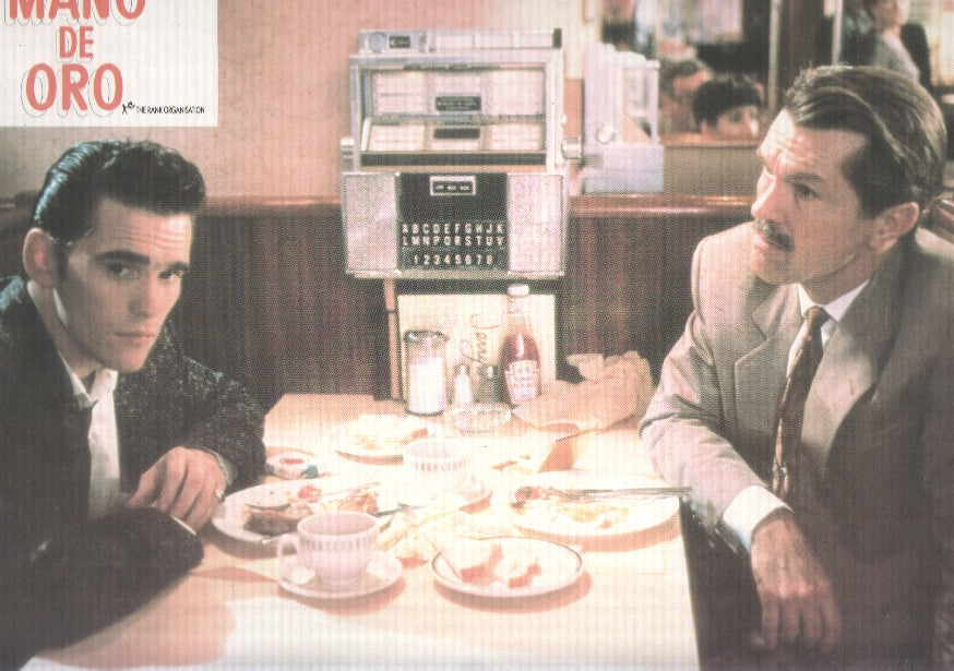 Caratula de cine: MANO DE ORO / The Big Town (numerado 01 en trasera)