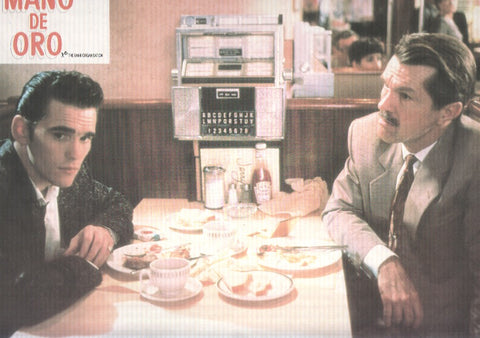 Caratula de cine: MANO DE ORO / The Big Town (numerado 01 en trasera)