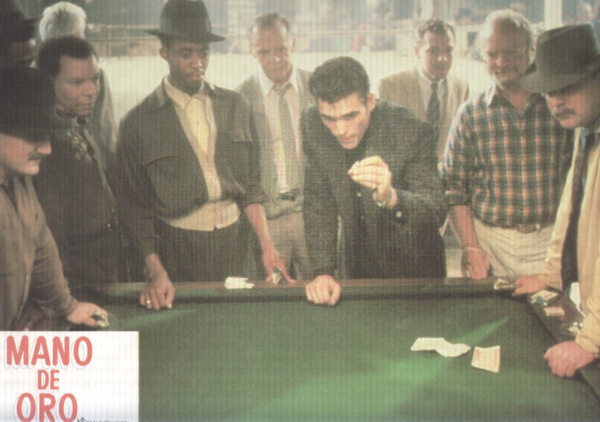 Caratula de cine: MANO DE ORO / The Big Town (numerado 03 en trasera)
