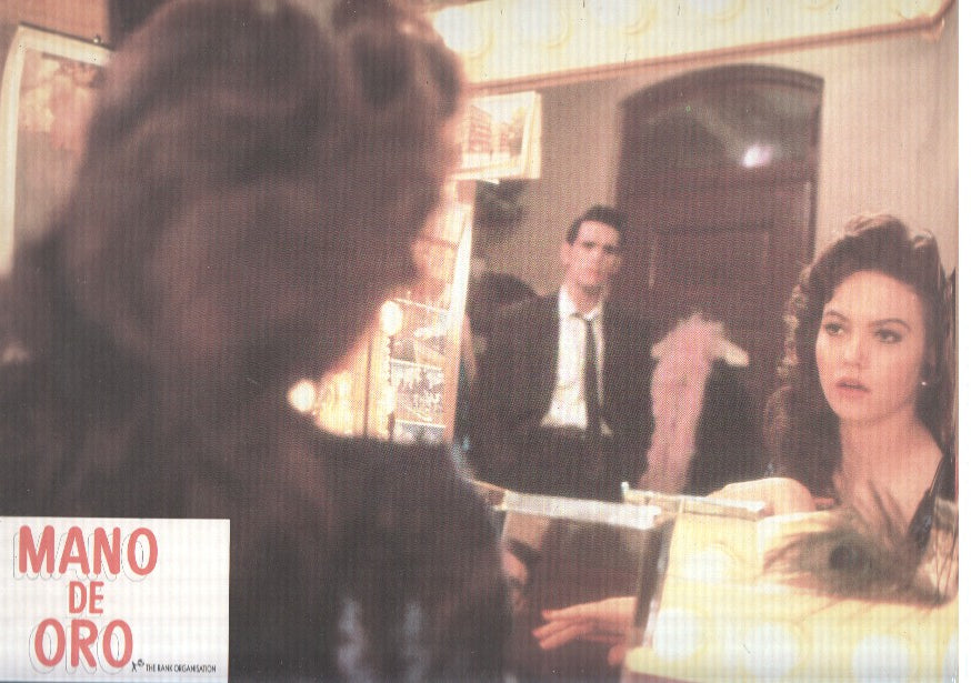 Caratula de cine: MANO DE ORO / The Big Town (numerado 06 en trasera)