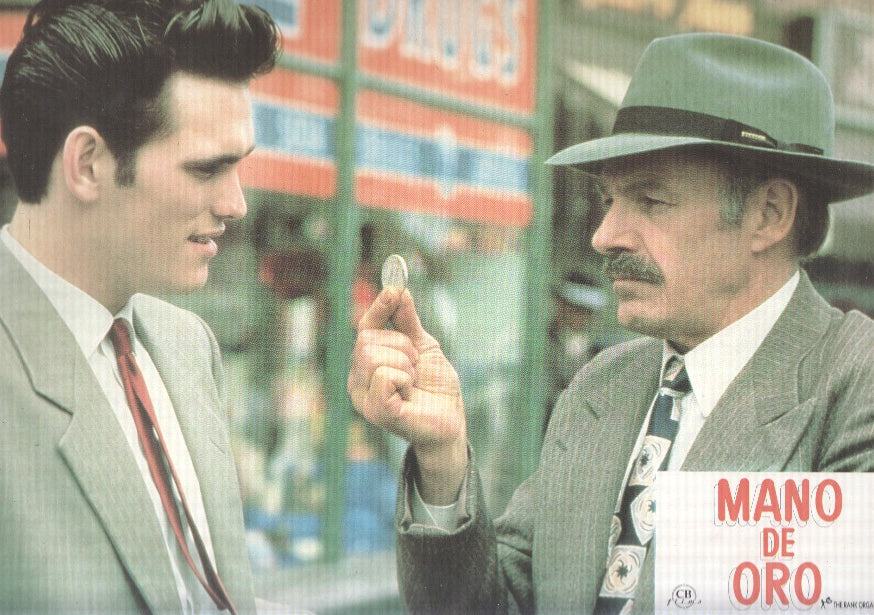 Caratula de cine: MANO DE ORO / The Big Town (numerado 10 en trasera)