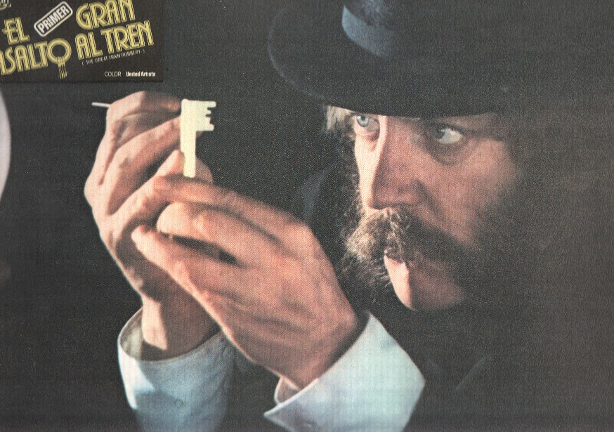 Caratula de cine: EL PRIMER GRAN ASALTO AL TREN / The Great Train Robbery (numerado 01 en trasera)