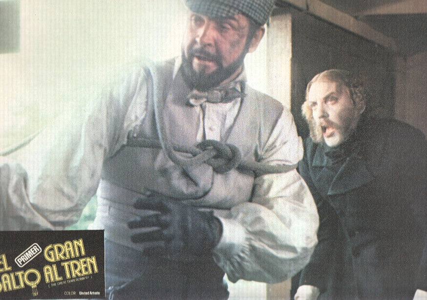 Caratula de cine: EL PRIMER GRAN ASALTO AL TREN / The Great Train Robbery (numerado 03 en trasera)