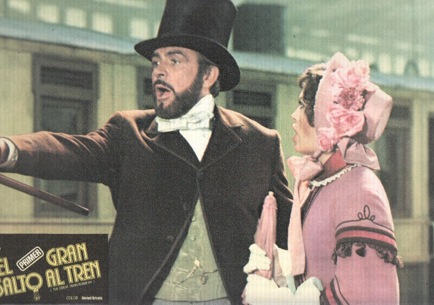 Caratula de cine: EL PRIMER GRAN ASALTO AL TREN / The Great Train Robbery (numerado 04 en trasera)