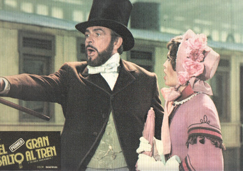 Caratula de cine: EL PRIMER GRAN ASALTO AL TREN / The Great Train Robbery (numerado 04 en trasera)