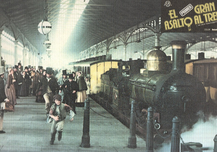 Caratula de cine: EL PRIMER GRAN ASALTO AL TREN / The Great Train Robbery (numerado 06 en trasera)