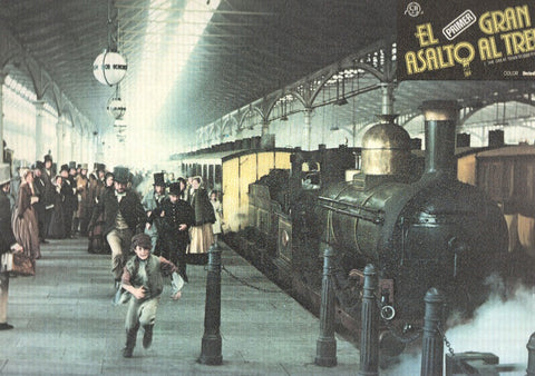 Caratula de cine: EL PRIMER GRAN ASALTO AL TREN / The Great Train Robbery (numerado 06 en trasera)