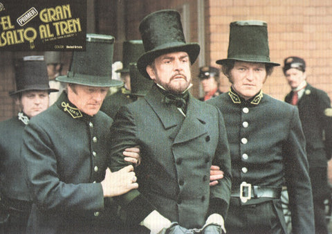 Caratula de cine: EL PRIMER GRAN ASALTO AL TREN / The Great Train Robbery (numerado 07 en trasera)