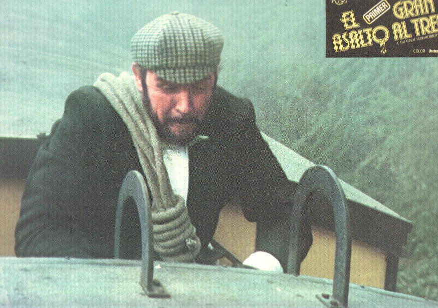 Caratula de cine: EL PRIMER GRAN ASALTO AL TREN / The Great Train Robbery (numerado 09 en trasera)