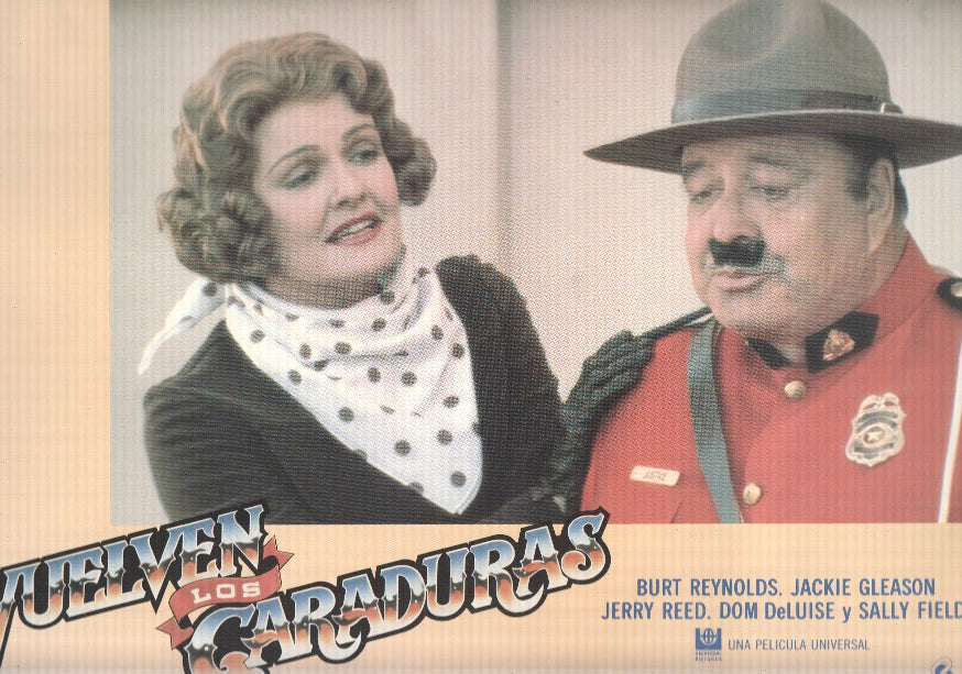 Caratula de cine: VUELVEN LOS CARADURAS / Smokey and the Bandit II (numerado 02 en trasera)