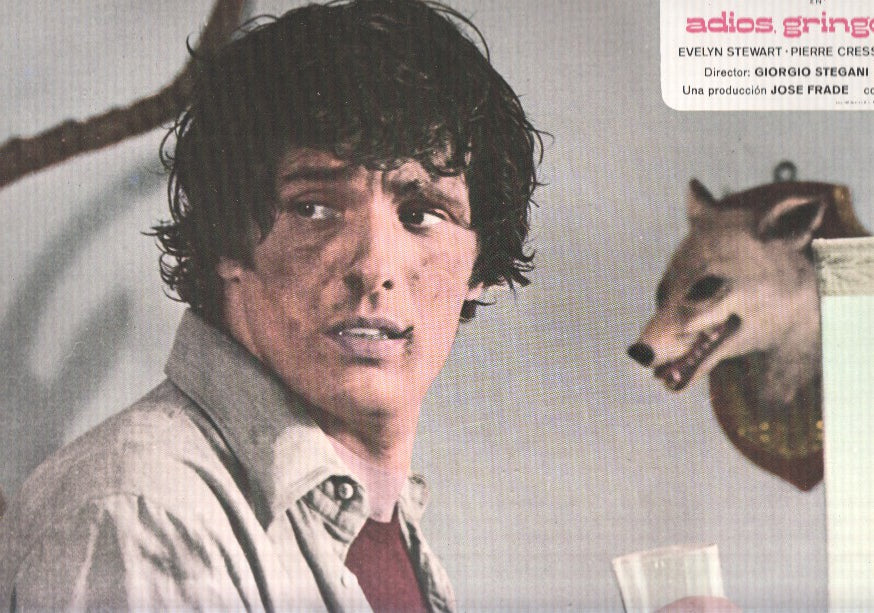 Caratula de cine: ADIOS GRINGO / Adios gringo  (numerado 08 en trasera)