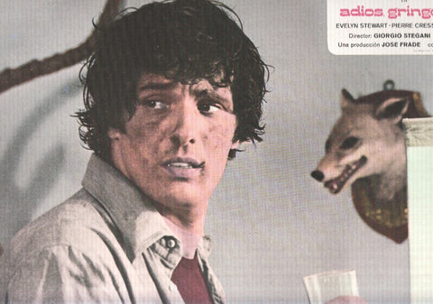 Caratula de cine: ADIOS GRINGO / Adios gringo  (numerado 08 en trasera)