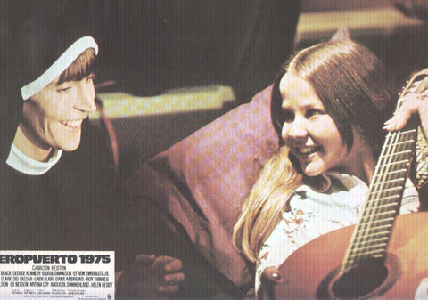 Caratula de cine: AEROPUERTO 75 / Airport 1975 (numerado 02 en trasera)