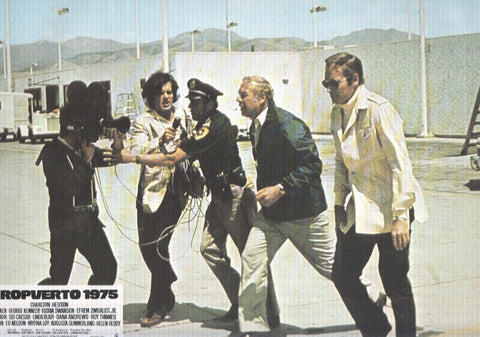 Caratula de cine: AEROPUERTO 75 / Airport 1975 (numerado 03 en trasera)