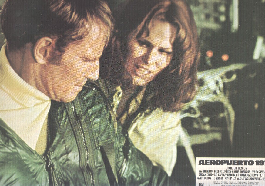 Caratula de cine: AEROPUERTO 75 / Airport 1975 (numerado 09 en trasera)