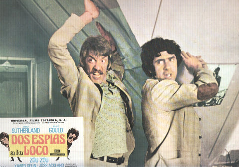 Caratula de cine: DOS ESPIAS A LO LOCO / Spys  (numerado 01 en trasera)