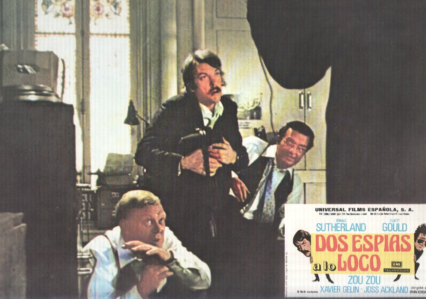 Caratula de cine: DOS ESPIAS A LO LOCO / Spys  (numerado 02 en trasera)