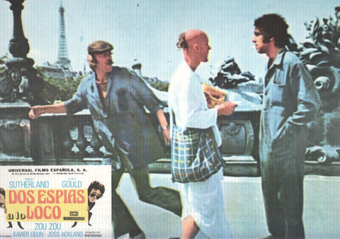 Caratula de cine: DOS ESPIAS A LO LOCO / Spys  (numerado 03 en trasera)