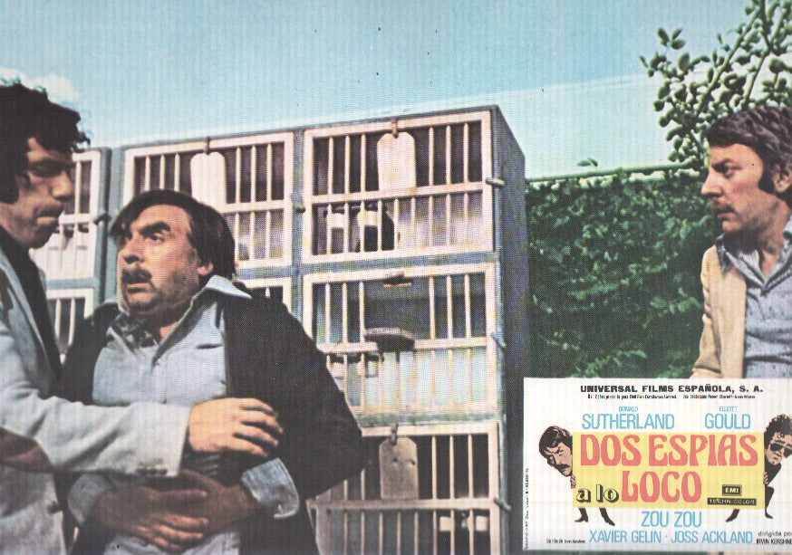 Caratula de cine: DOS ESPIAS A LO LOCO / Spys  (numerado 05 en trasera)