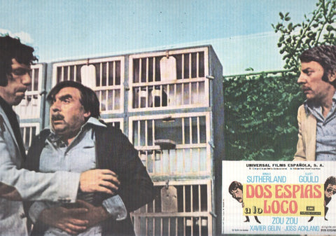 Caratula de cine: DOS ESPIAS A LO LOCO / Spys  (numerado 05 en trasera)