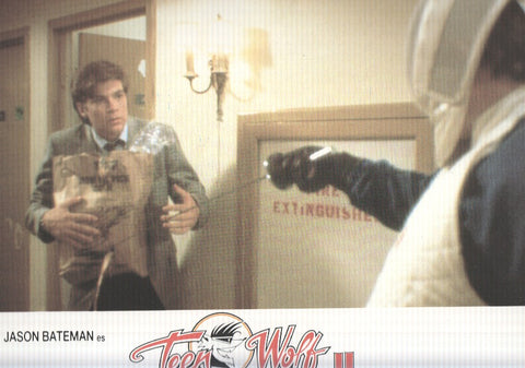 Caratula de cine: DE PELO EN PECHO II / Teen Wolf II (numerado 07 en trasera)