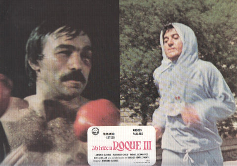 Caratula de cine: YO HICE A ROQUE III (numerado 07 en trasera)