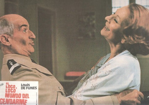Caratula de cine: EL LOCO LOCO MUNDO DEL GENDARME (numerado 02 en trasera)