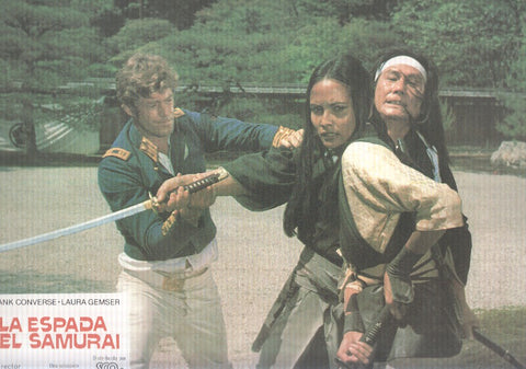 Caratula de cine: LA ESPADA DEL SAMURAI / The Bushido Blade (numerado 04 en trasera)