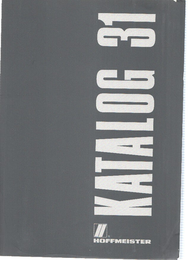 Catalogo: HOFFMEISTER- KATALOG 31: Catalogo Iluminacion
