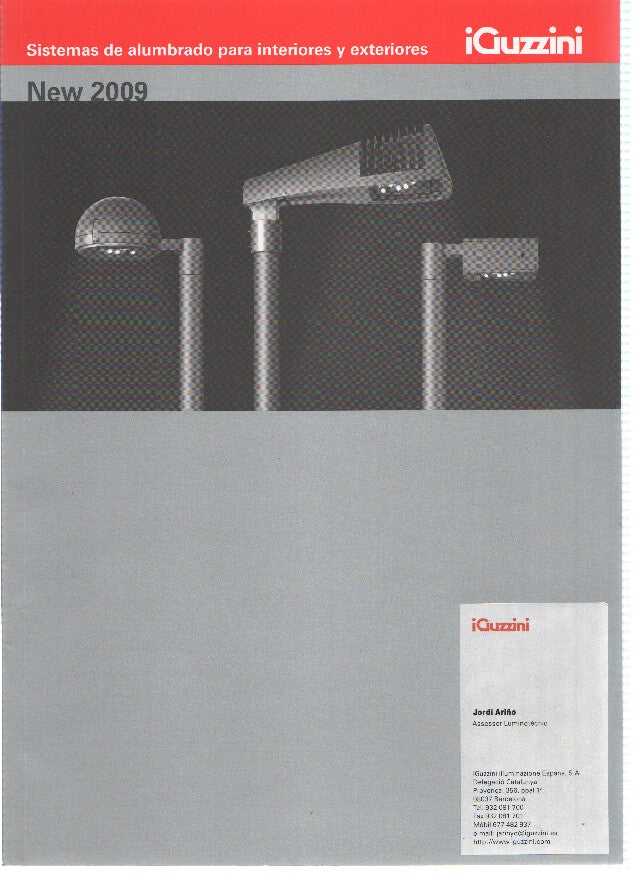 Catalogo: IGUZZINI: Sistemas de alumbrado para interiores y exteriores NEW 2009
